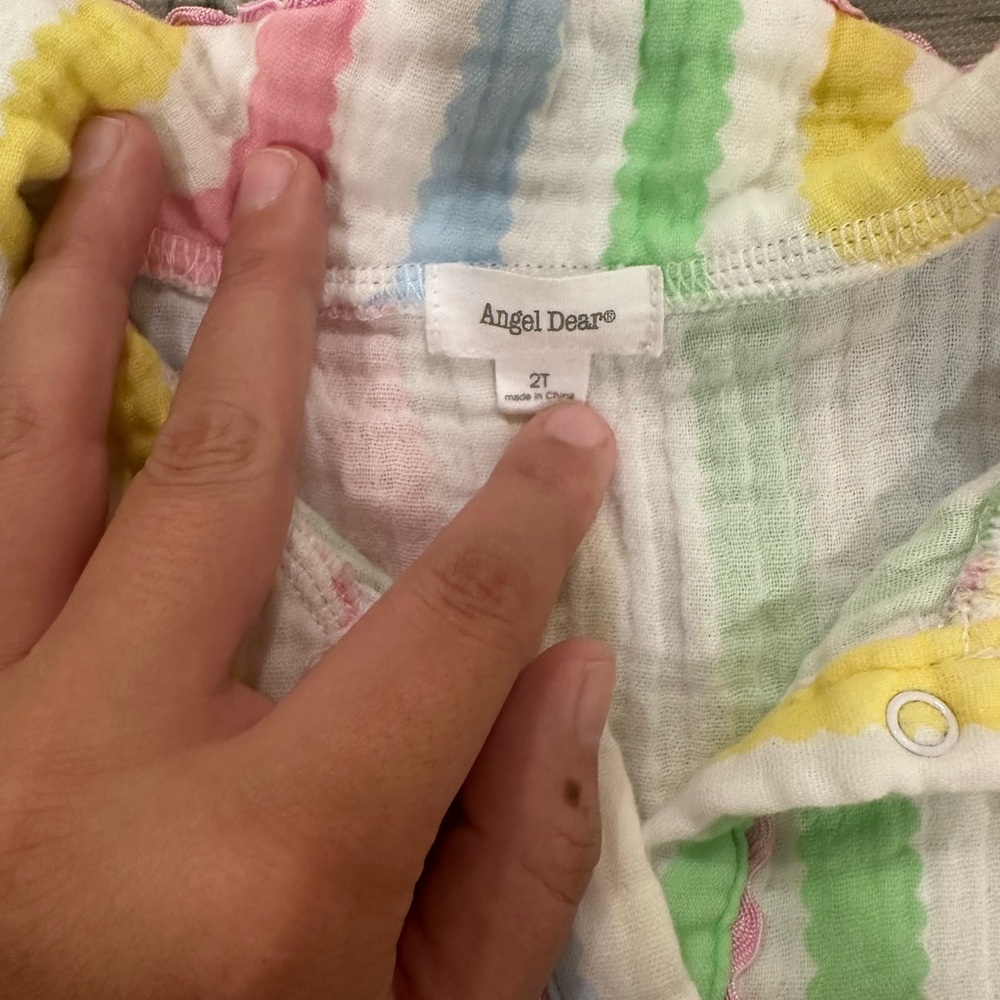 Angel Dear Ric Rac Stripe Dress - Picture 6 of 10